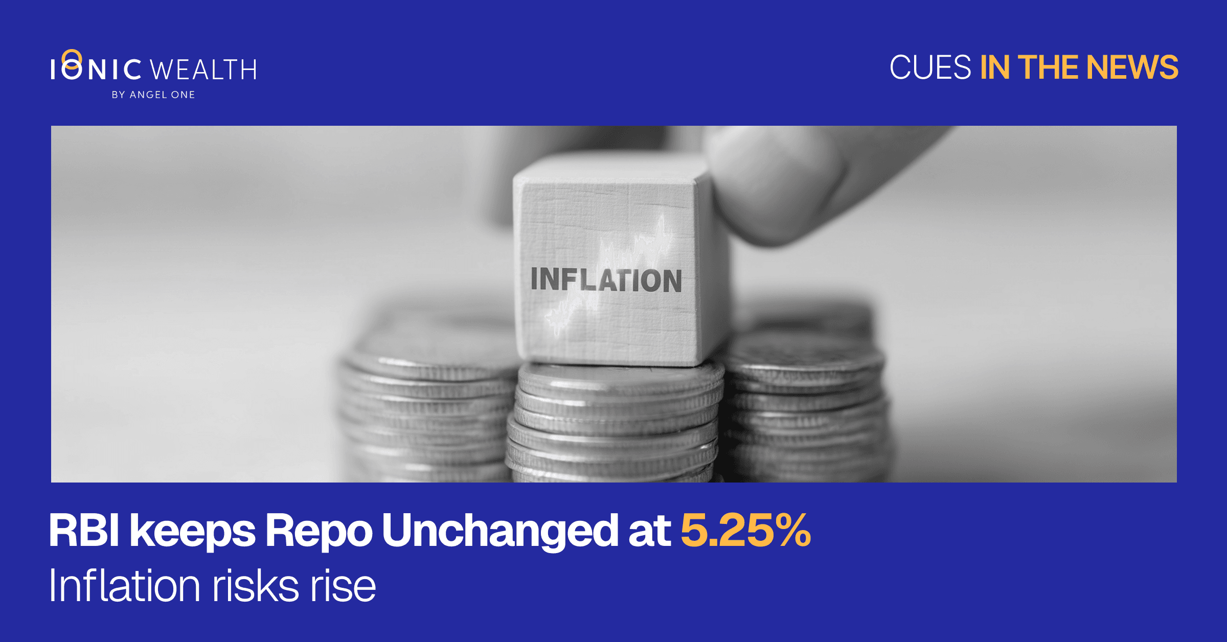 Inflation Risks Rise, RBI Keeps Repo Rate Unchanged For Now